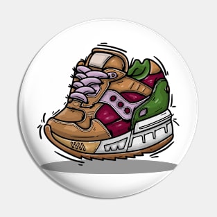 Saucony x End Burger Pin