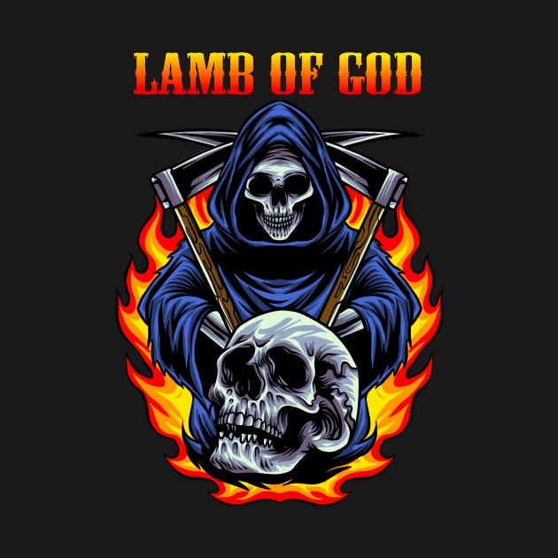 LAMB OF GOD BAND XMAS by MrtimDraws