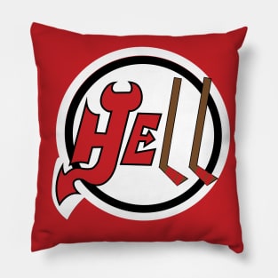 H-E-Double Hockey Sticks Pillow