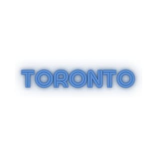 Toronto Retro Word Art T-Shirt