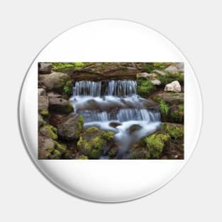 Fern Spring Waterfall Pin