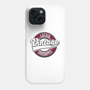 Daugavpils latvia vintage Daugavpils Phone Case