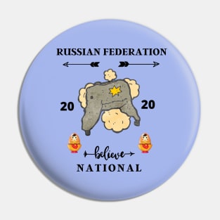 Russia 2020 Pin