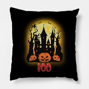 Boo! Happy Halloween! Pillow