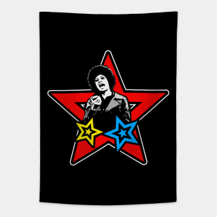 Angela Davis - Superstar Star Tapestry