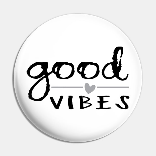 Good Vibes Pin by TheLeopardBear