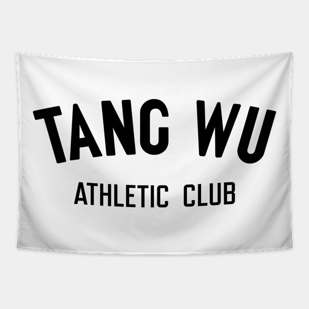 Tang Wu - Athletic Club (Original - Light - Back Design) Tapestry by jepegdesign