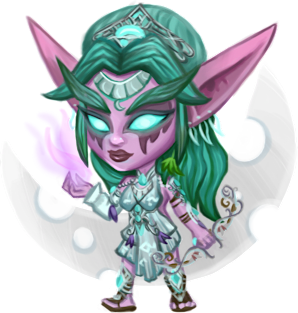 Tyrande Whisperwind Magnet