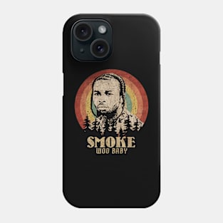 Retro Sunset Smoke Woo Baby Phone Case