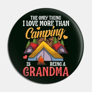 Camping Grandma! Pin