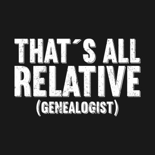 Genealogy Genealogist T-Shirt