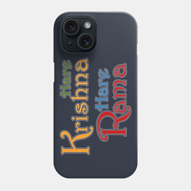 Hare Krishna Hare Rama Phone Case by RiverPhildon