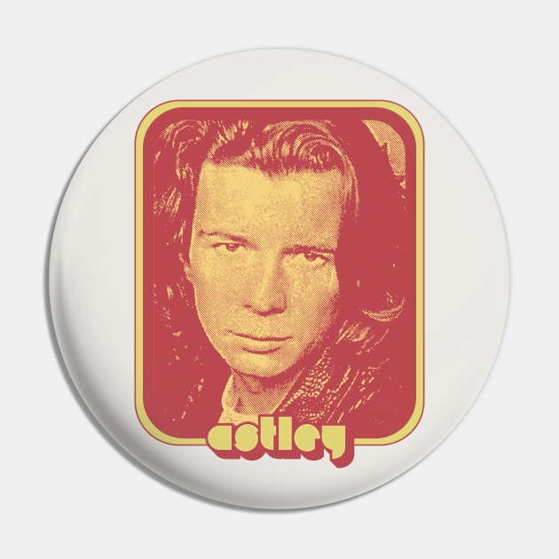 Rick Astley ////// Retro 80s Fan Tribute Design Pin by DankFutura