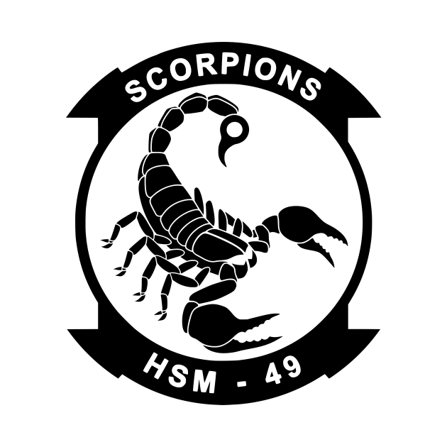 HSM-49 Scorpions Patch by Tailgunnerstudios