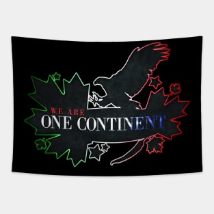 We Are One Continent Tapestry