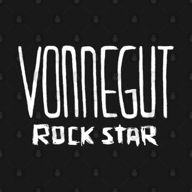 Vonnegut, Rock Star of Literature by badlydrawnbabe