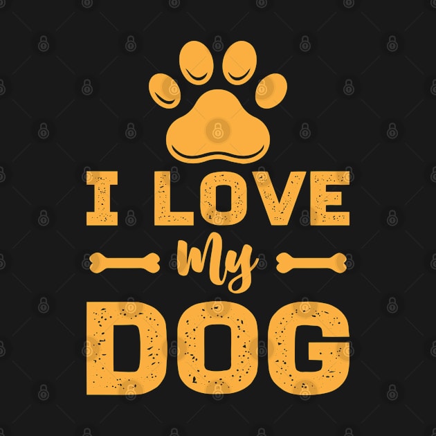 I Love My Dog by swissles