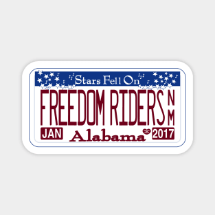 Freedom Riders National Monument license plate Magnet