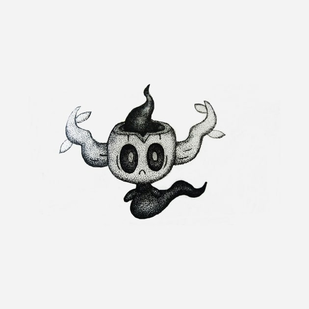 Pointillism Phantump by Lilmissvegan