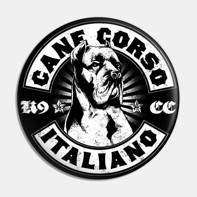 Cane Corso Pin by Black Tee Inc