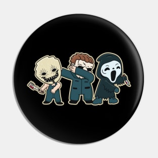 Cute Classic Horror Movie Characters Pin