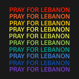 Pray for lebanon T-Shirt