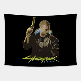 Cyberpunk 2077 console graphics :D Tapestry