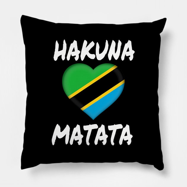 Tanzania Flag Flag Pillow by Weirdcore