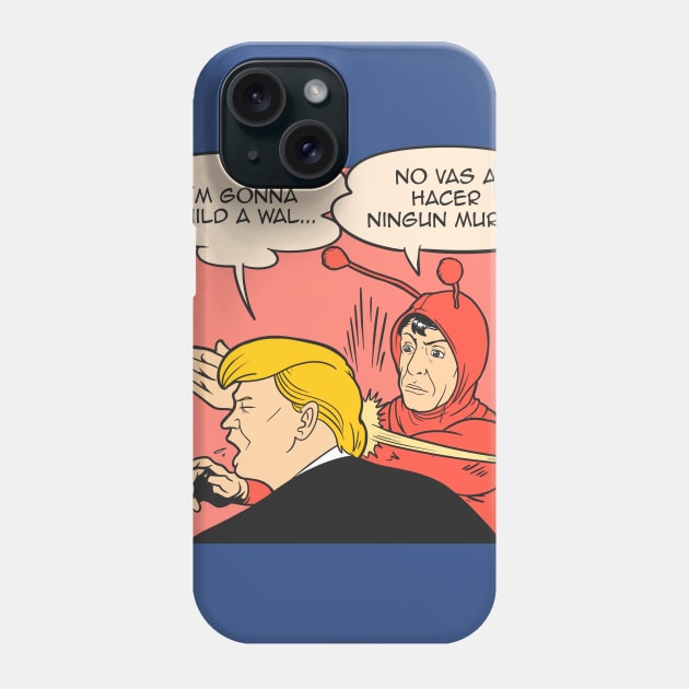 Wall spanish version Phone Case by Cromanart