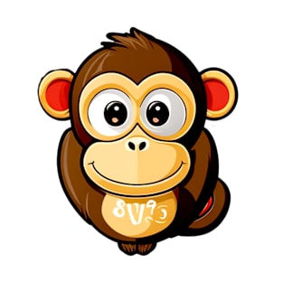 funny monkey T-Shirt