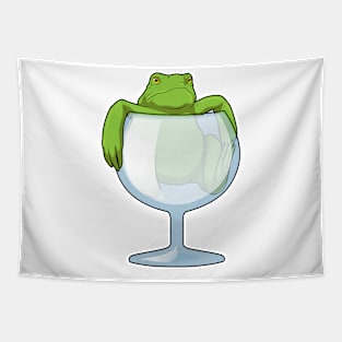 Frog Glass Tapestry