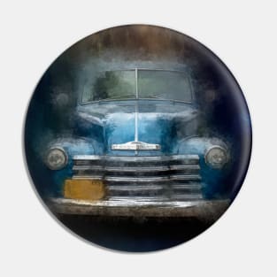 Classic Car Chevy Pin