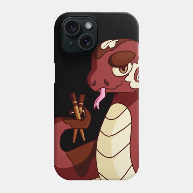 Caution Ramen (no text) Phone Case by Modeststroke