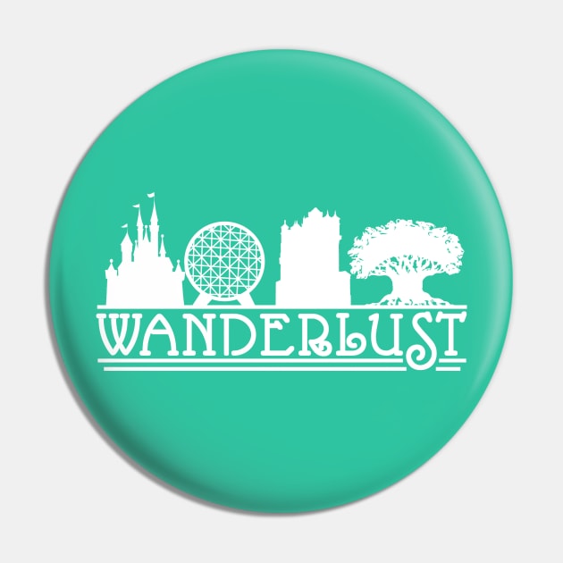 Wanderlust Pin by TreyLemons