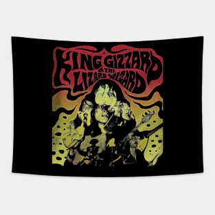 King Music Rock band Vintage Tapestry