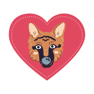 My German Shepherd is my Valentine T-Shirt