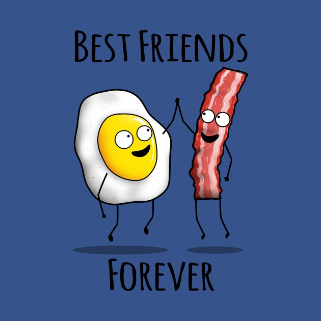 Bacon and Egg BFF by jozvoz