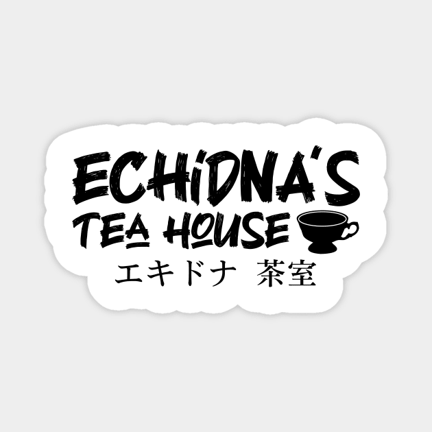 Echidna's Tea House Magnet by Bitpix3l