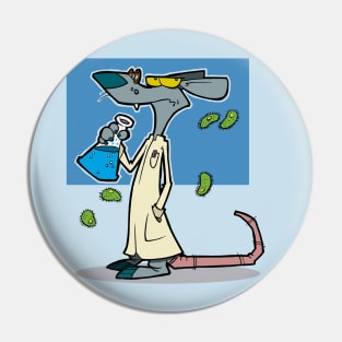 Lab Rat Pin