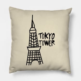 Tokyo Tower Pillow