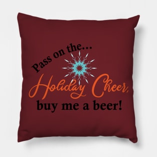 Holiday Cheer with a Beer Pillow