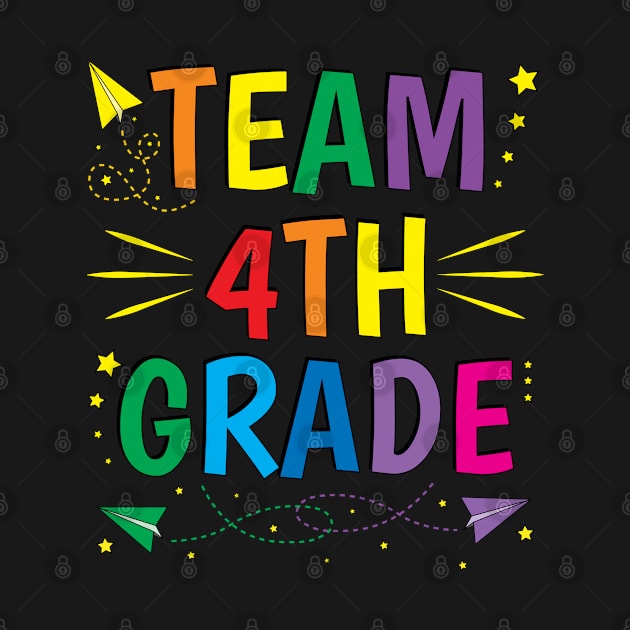 Team 4th Grade Teacher Shirts Fourth Grade Team by ZNOVANNA