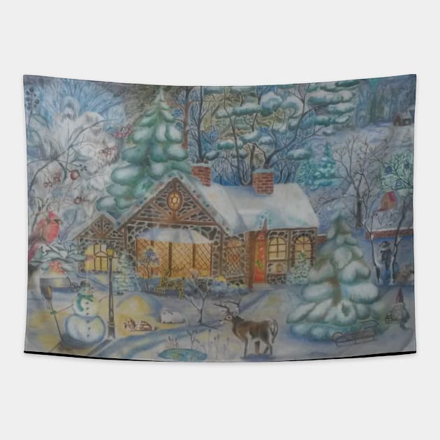 In Love to Winter Tapestry by Countryside