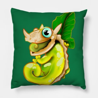 Pistachiomeleon Pillow