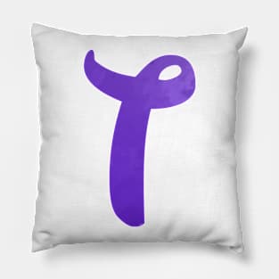 t Inspired Silhouette Pillow