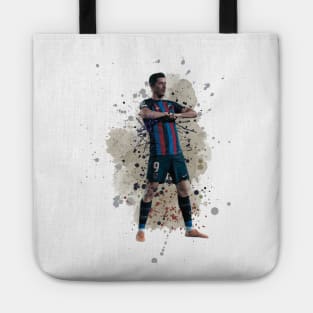 Lewandowski celebration Tote