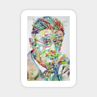 JAMES JOYCE - watercolor portrait .2 Magnet