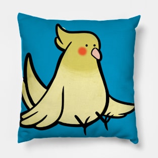 Sitting Bird Pillow