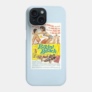 Vintage Movie - Bikini Beach Poster Phone Case