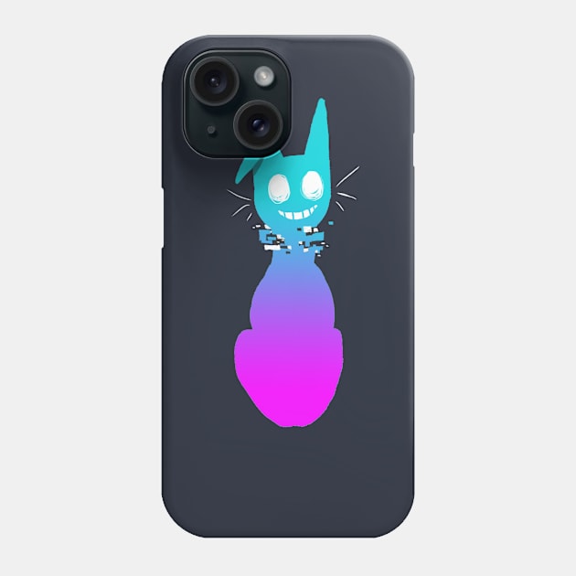 Glitch Rabbit :: Imaginary Creatures Phone Case by Platinumfrog